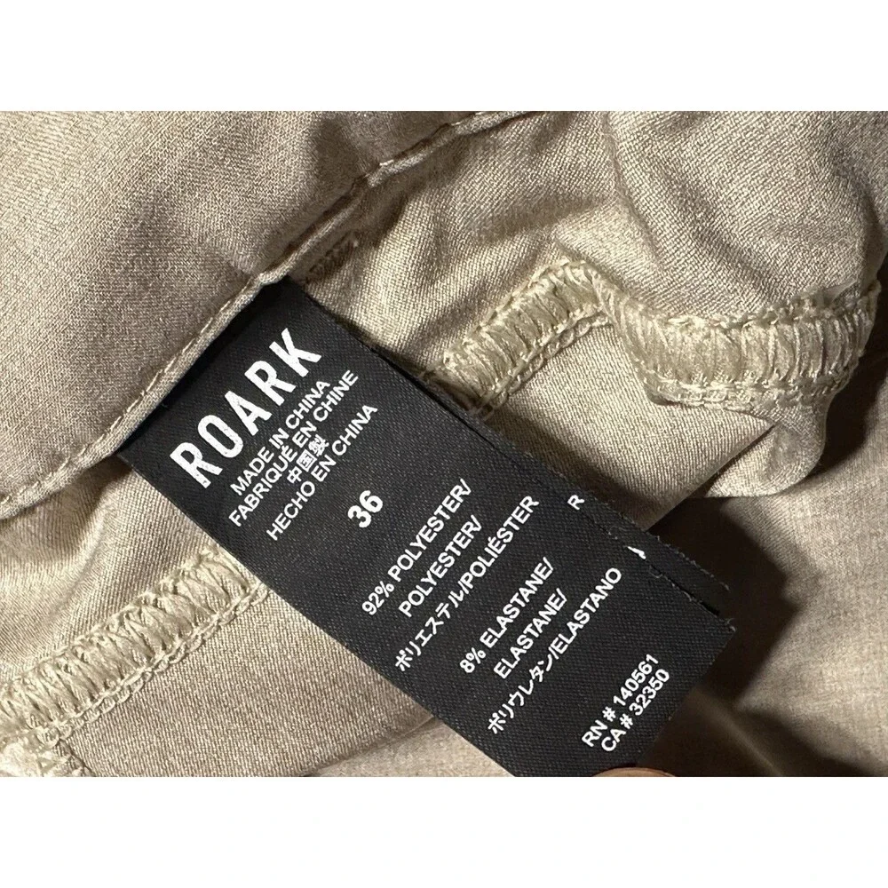 Roark Shorts Mens Size 36 Explorer 2.0 Hybrid Stretch Wicking RS287 Tech Casual